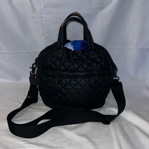 MZ Wallace circular black tote bag